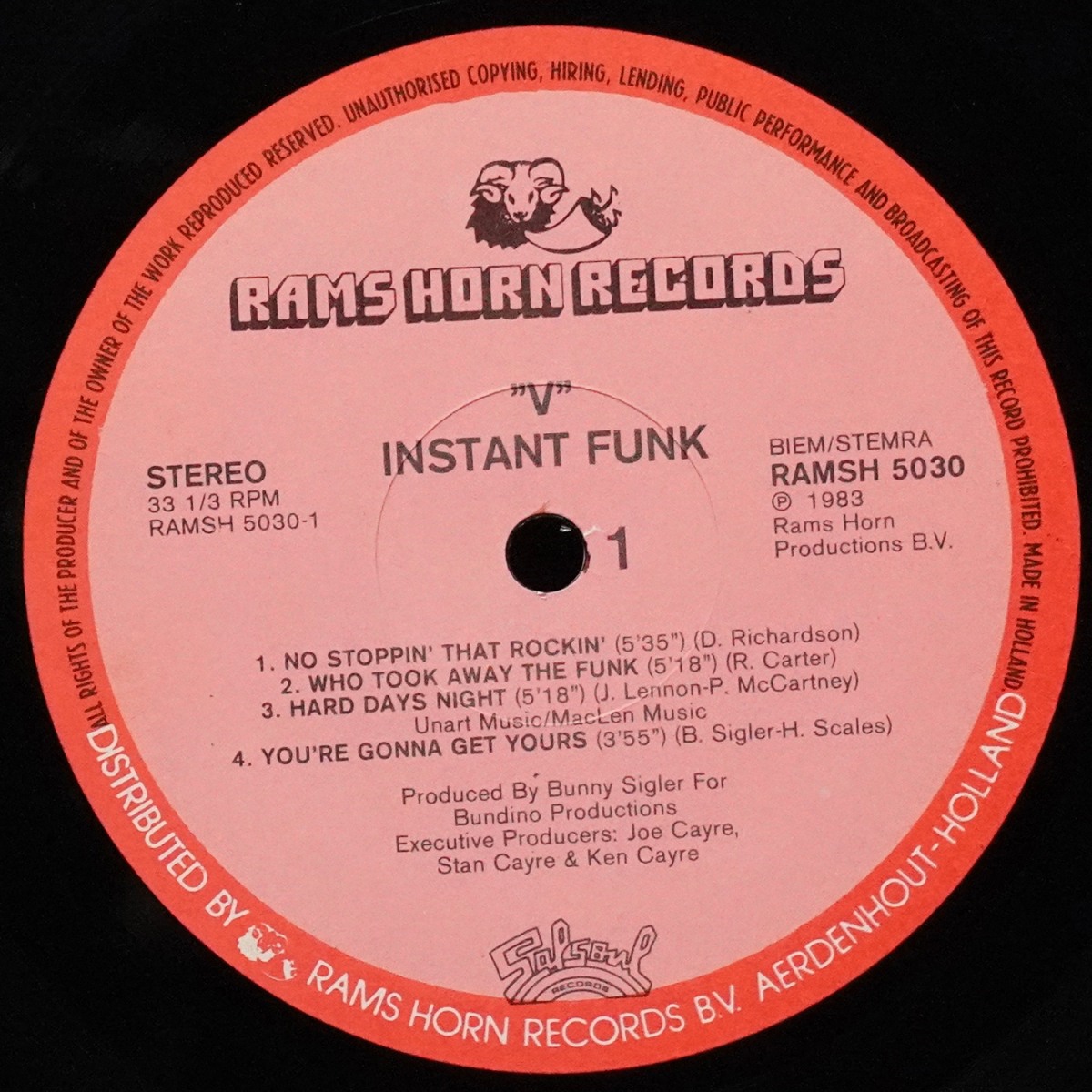 LP Instant Funk — Instant Funk V фото 2