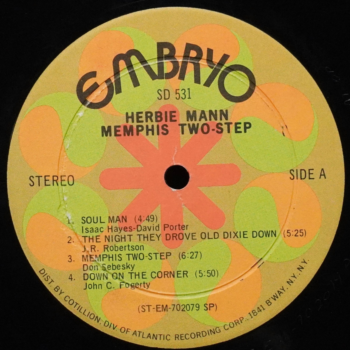 LP Herbie Mann — Memphis Two-Step фото 3