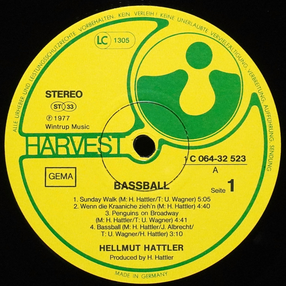 LP Hellmut Hattler — Bassball фото 3