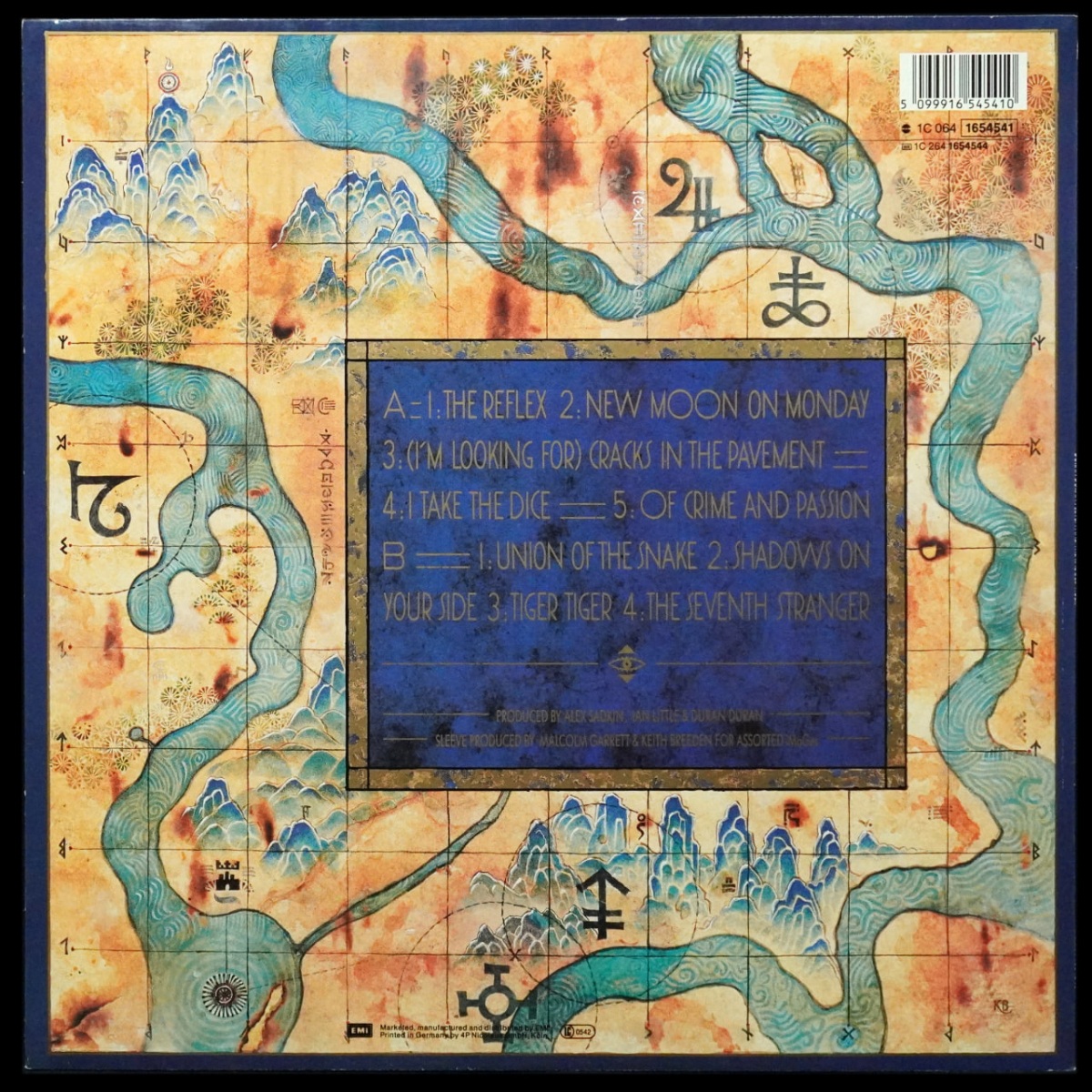 LP Duran Duran — Seven And The Ragged Tiger фото 2