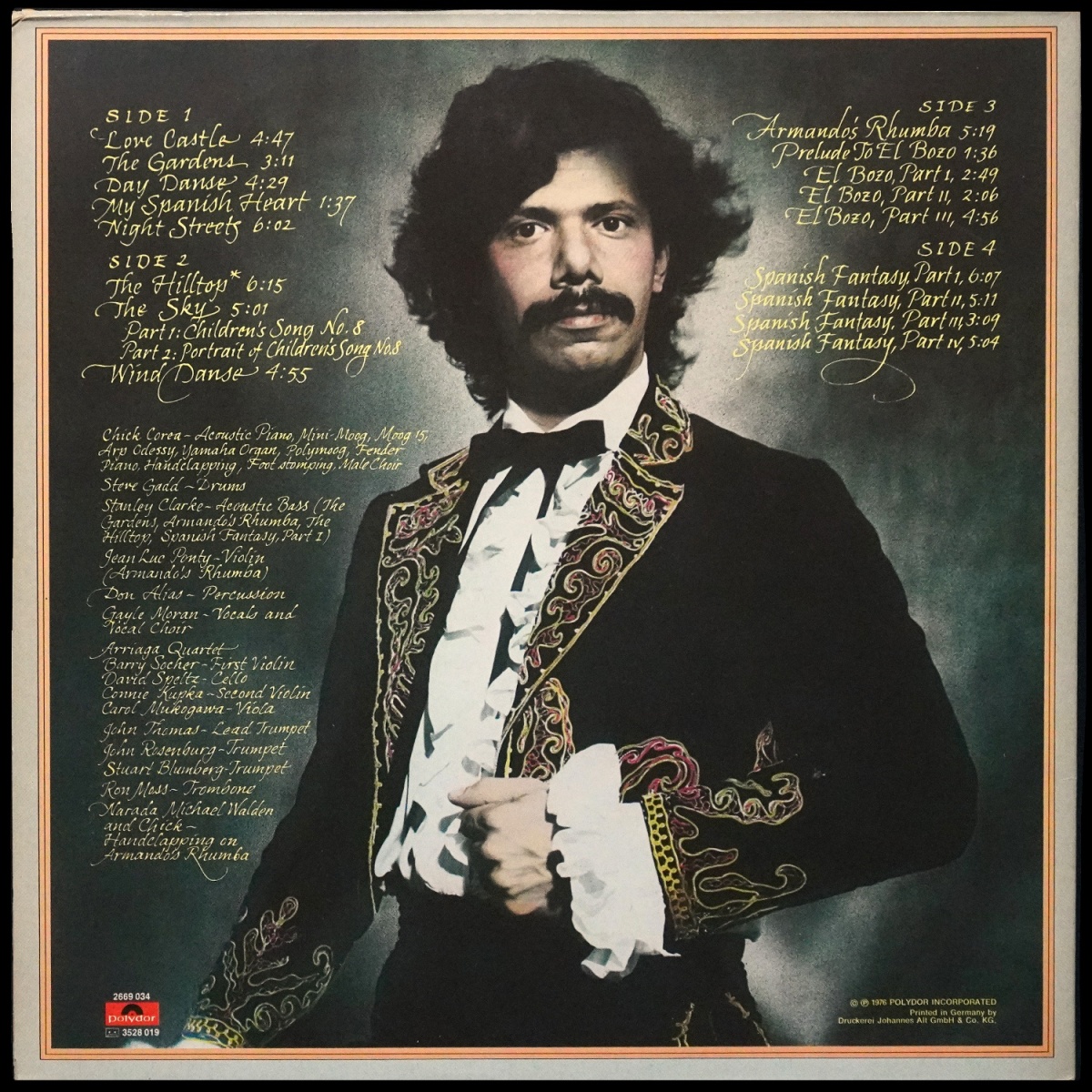 LP Chick Corea — My Spanish Heart (2LP) фото 2