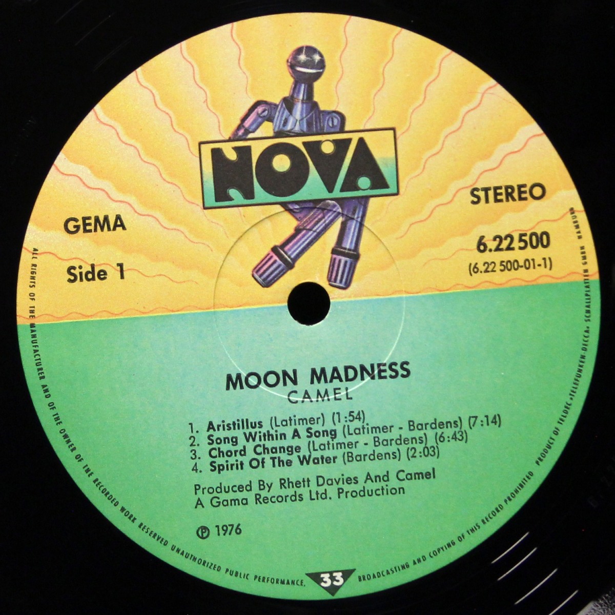 LP Camel — Moon Madness фото 3