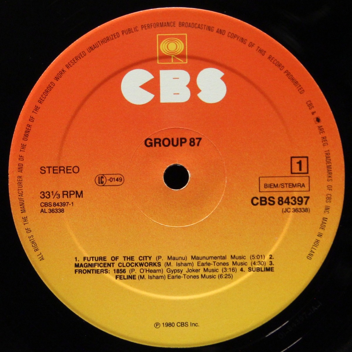 LP Group 87 — Group 87 фото 2