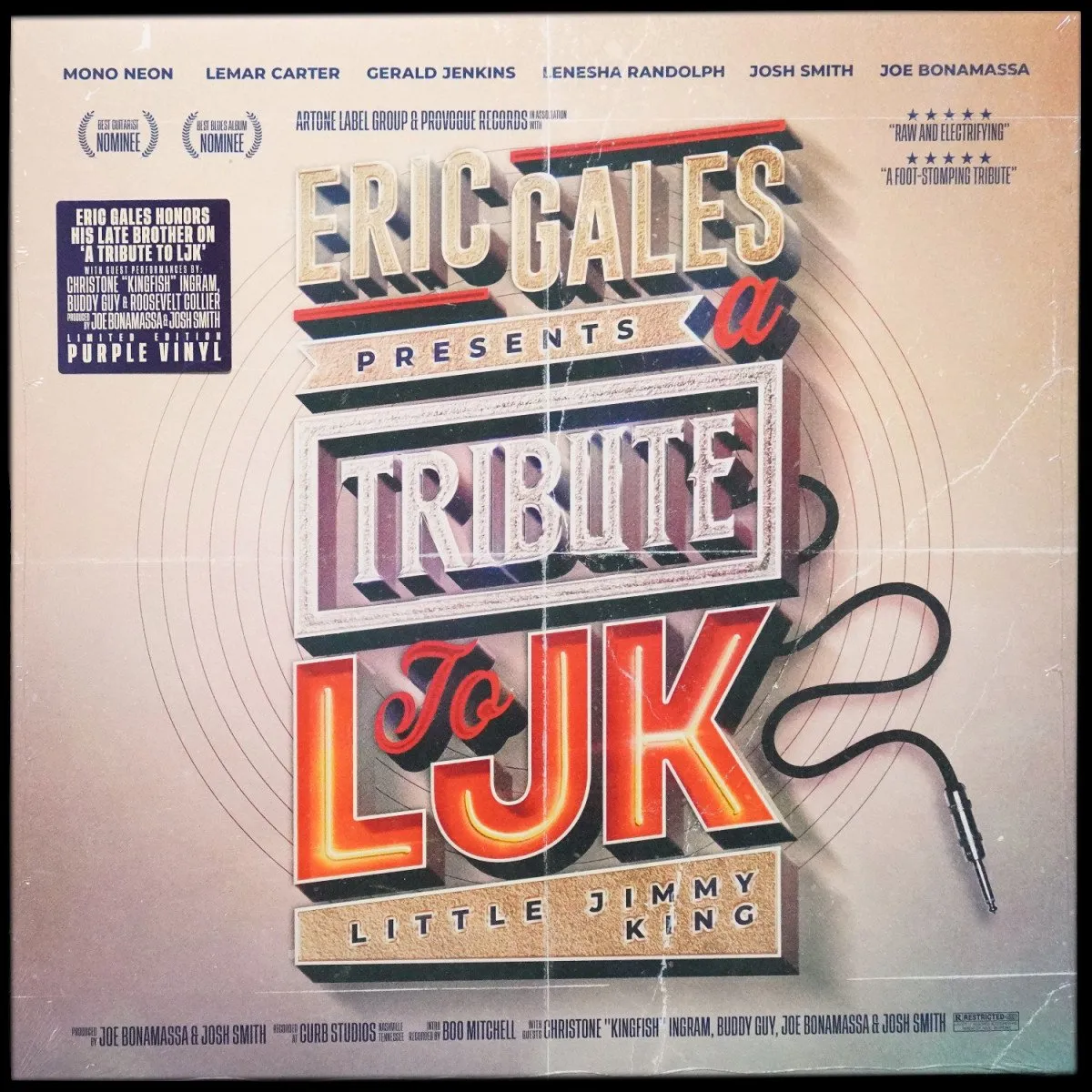 LP Eric Gales — A Tribute To LJK (цветной винил) фото