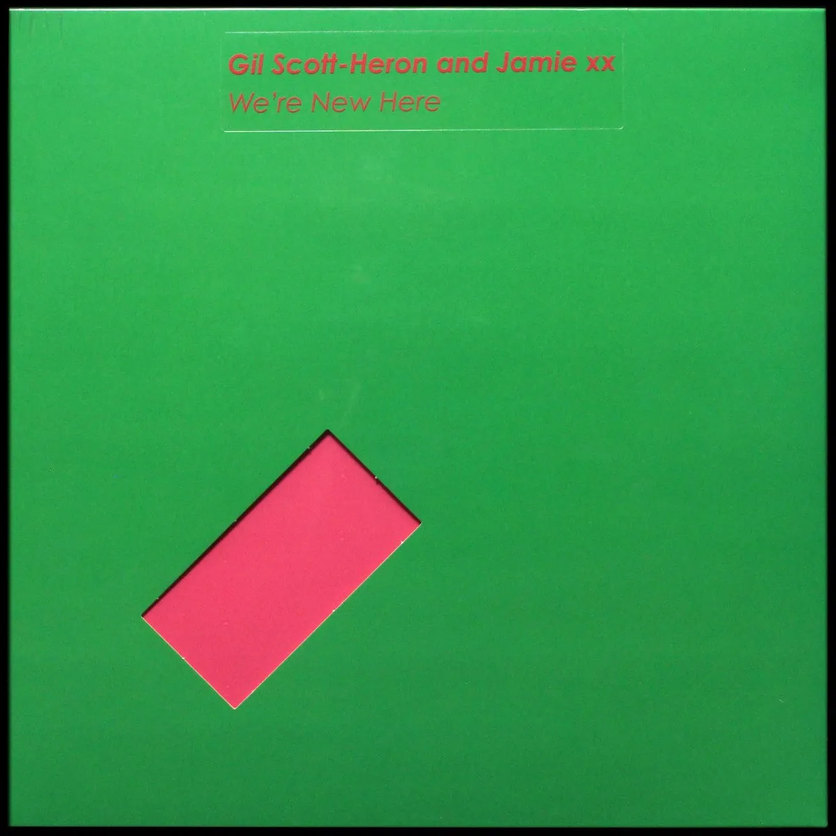 LP Gil Scott-Heron And Jamie XX — We're New Here фото