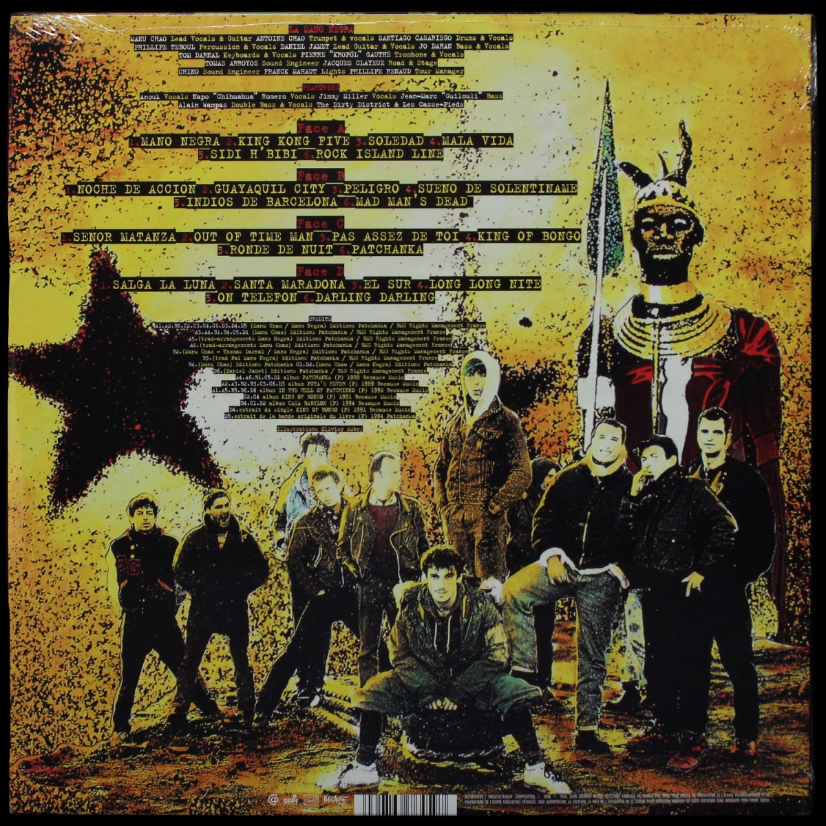 LP Mano Negra — Best Of (2LP) фото 2