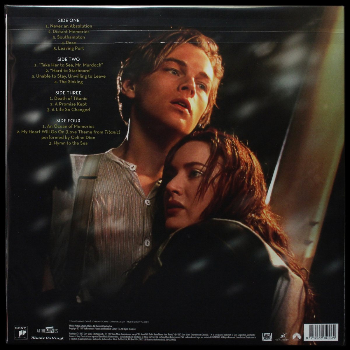 LP James Horner — Titanic (Music From The Motion Picture) (2LP, цветной винил, + буклет, + постер) фото 2
