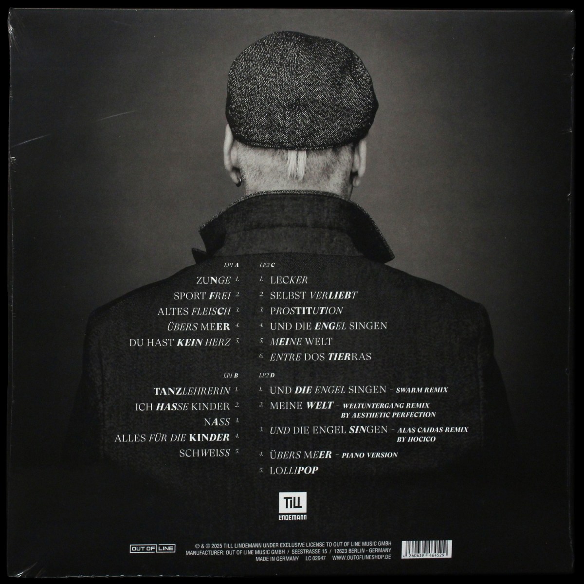 LP Till Lindemann — Zunge 2025 (2LP,  + буклет) фото 2