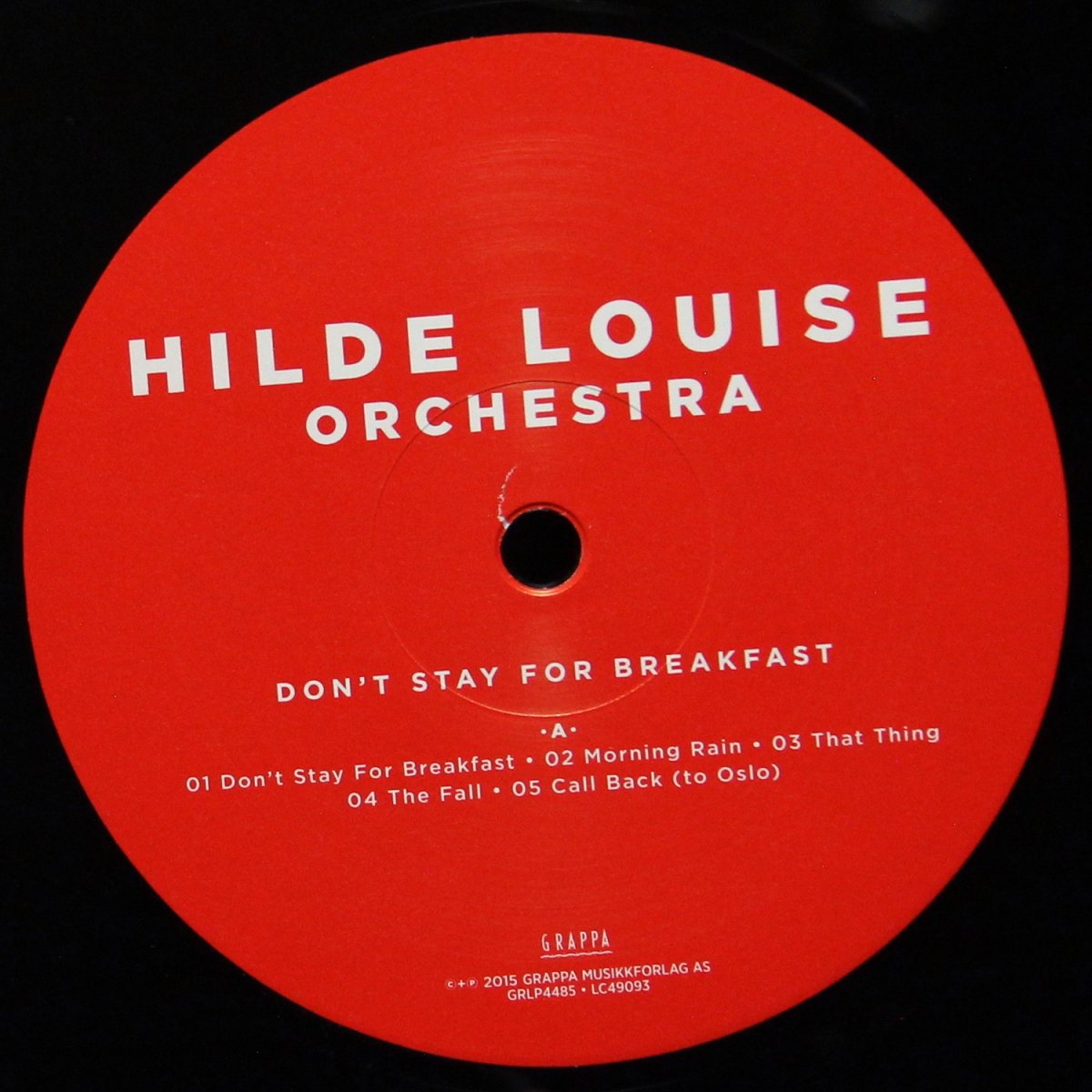 LP Hilde Louise & The Orchestra — Don't Stay For Breakfast фото 3
