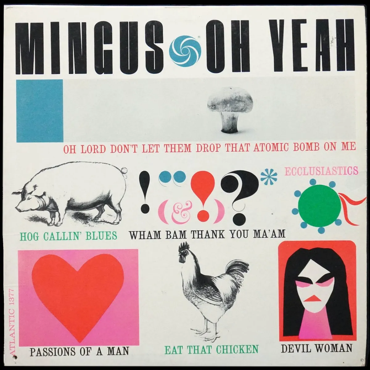 LP Charles Mingus — Oh Yeah (моно) фото