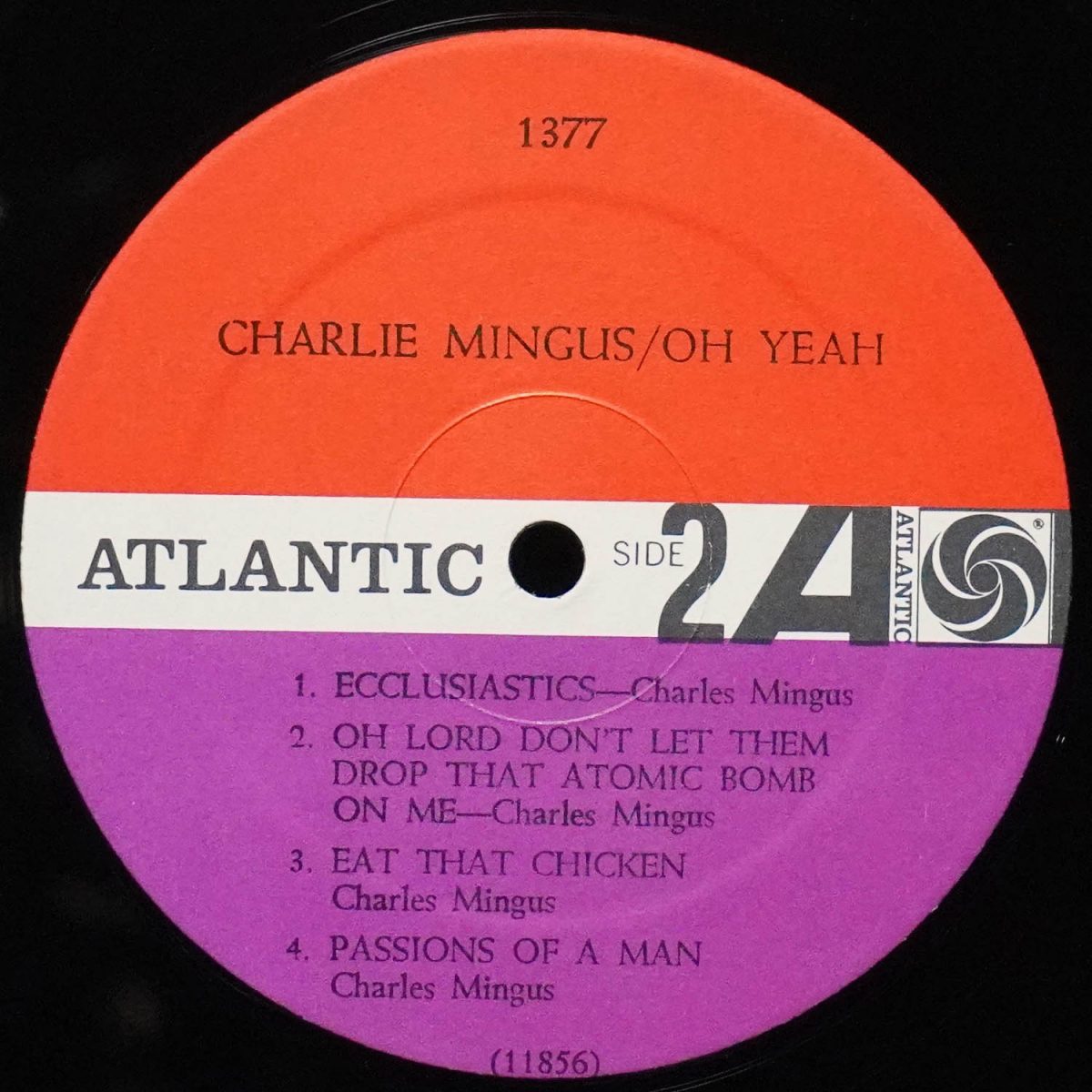 LP Charles Mingus — Oh Yeah (моно) фото 4