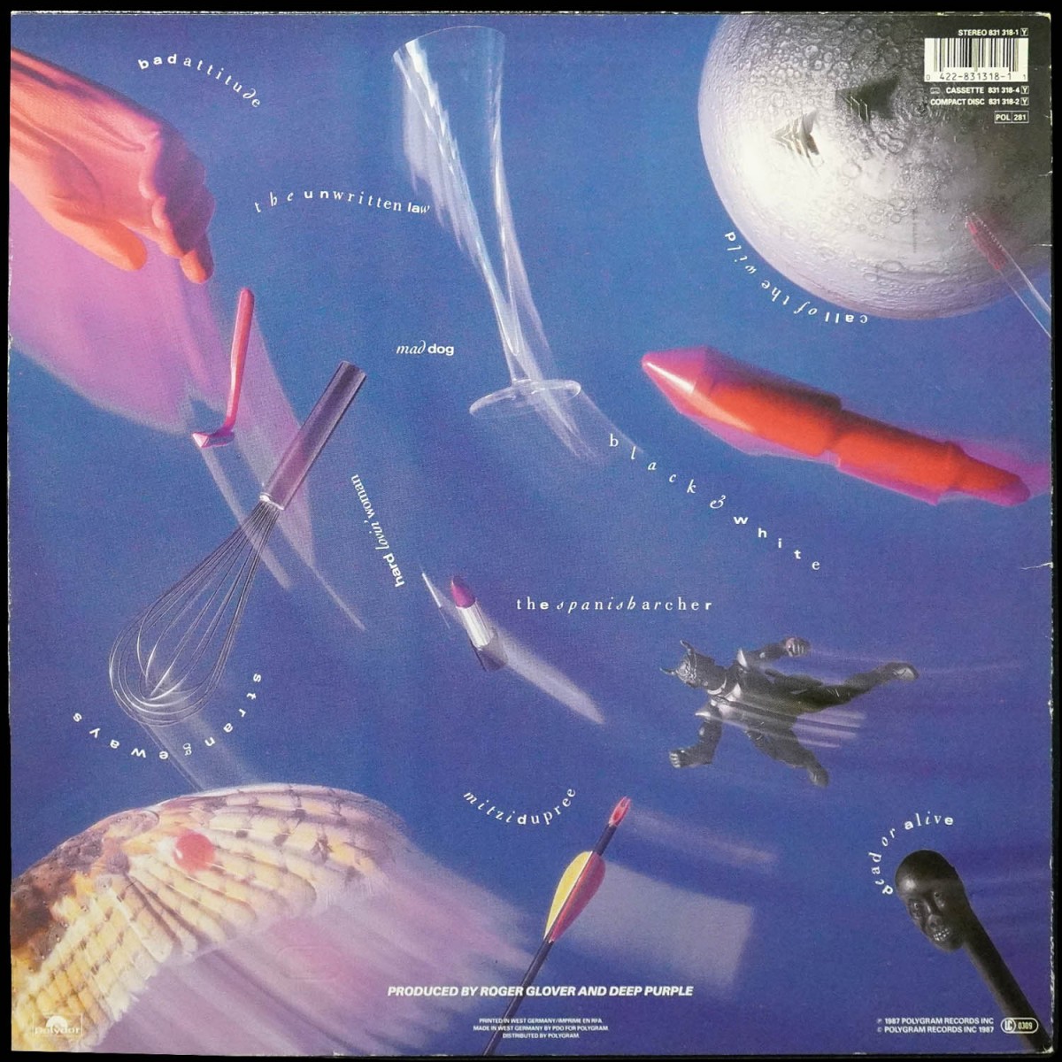 LP Deep Purple — House Of Blue Light фото 2