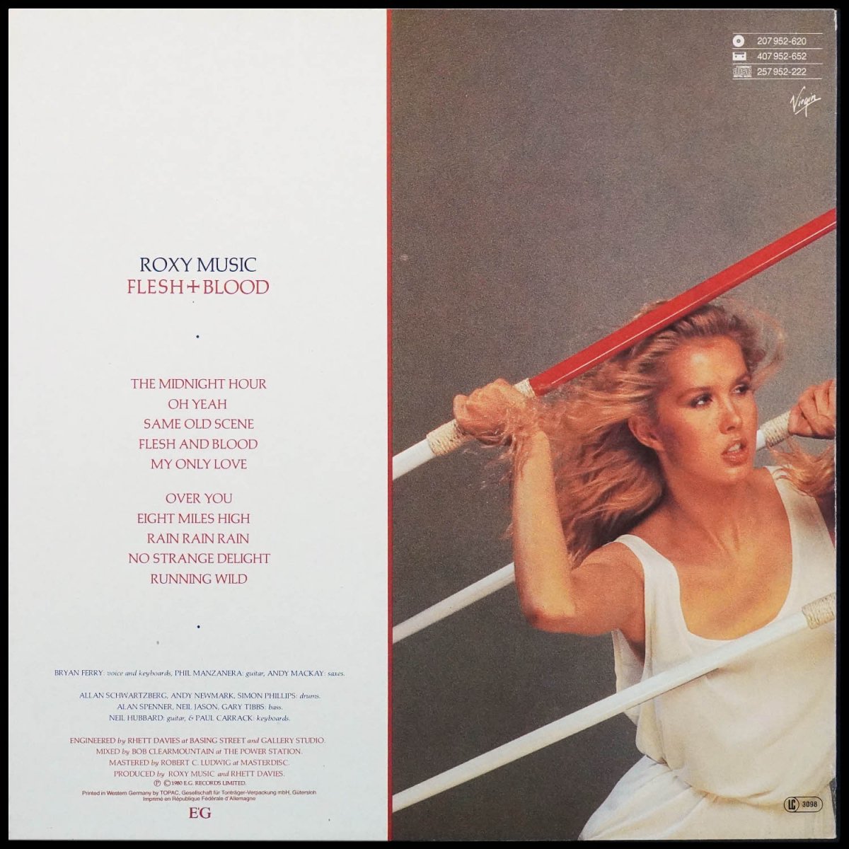 LP Roxy Music — Flesh + Blood фото 2