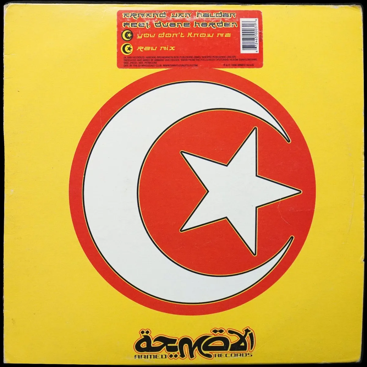 LP Armand Van Helden — You Don't Know Me фото