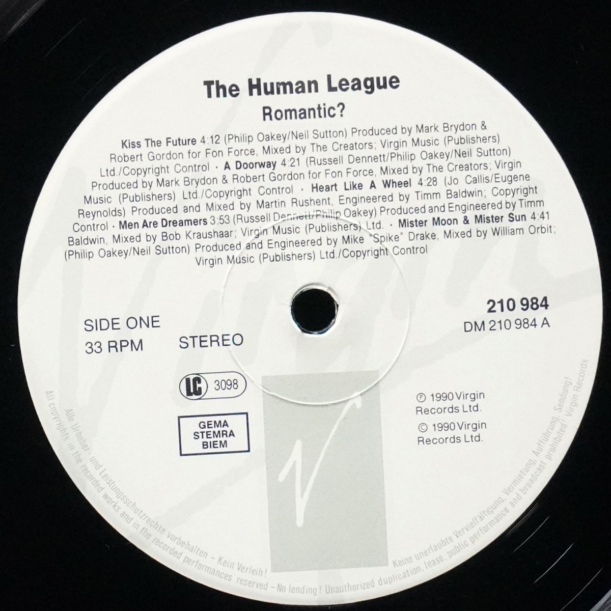 LP Human League — Romantic? фото 3