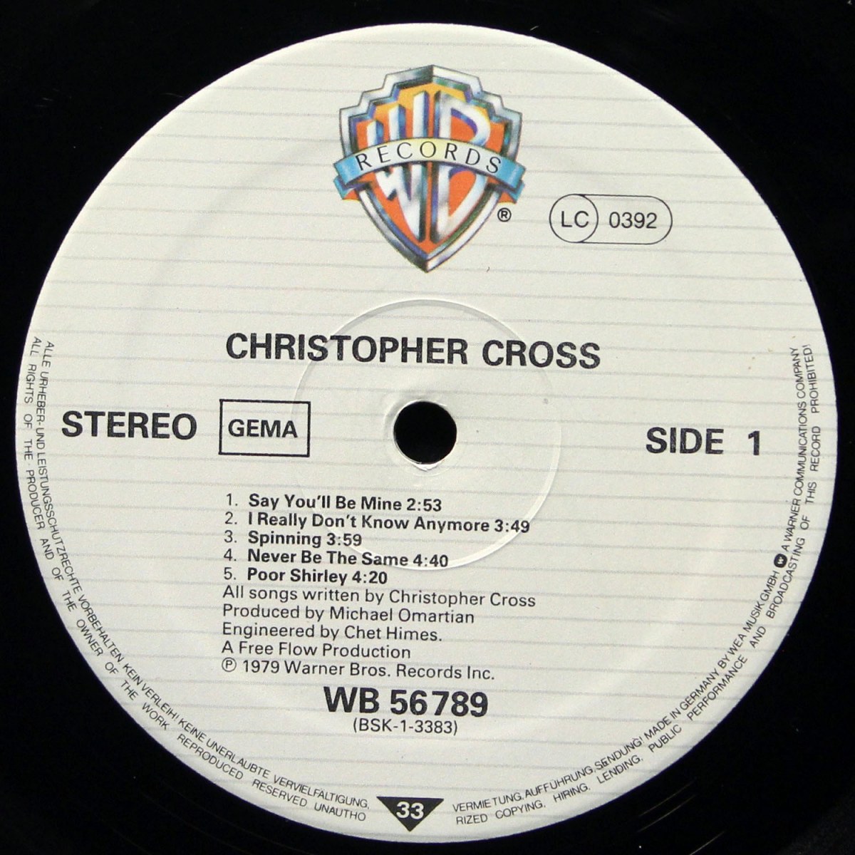 LP Christopher Cross — Christopher Cross фото 2