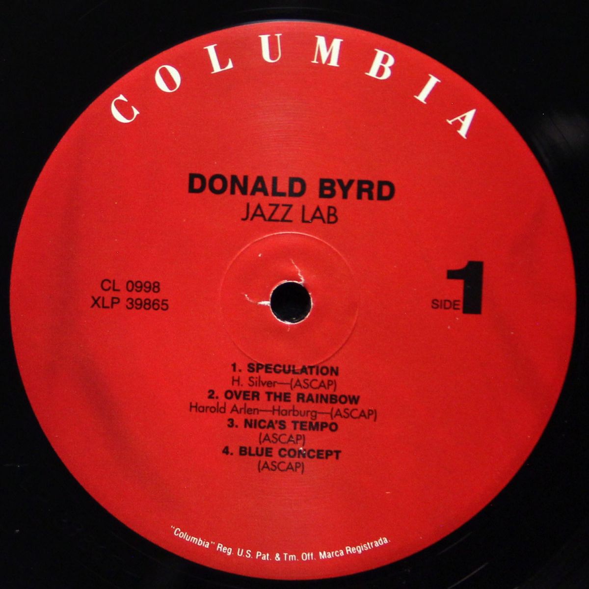 LP Donald Byrd — Jazz Lab (моно) фото 2