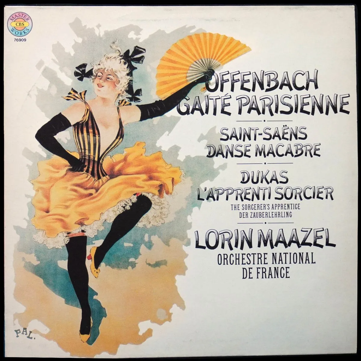 LP Lorin Maazel — Offenbach / Saint-Saens / Dukas: Gaite Parisienne / Danse Macabre / L'Apprenti Sorcier фото