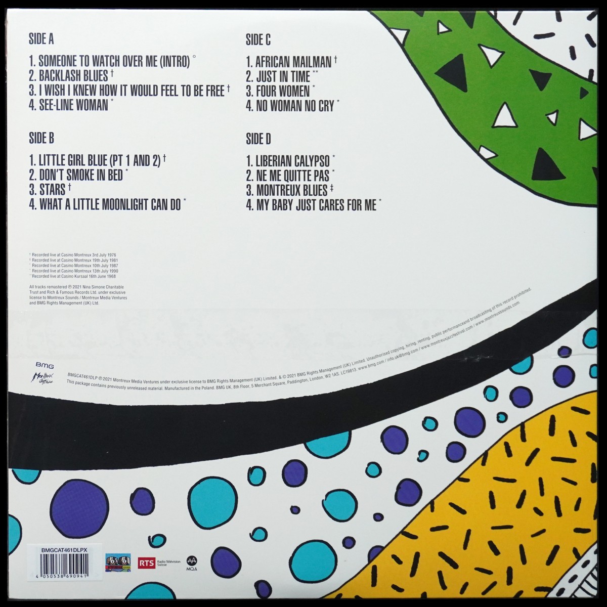 LP Nina Simone — Montreux Years (2LP,  цветной винил) фото 2