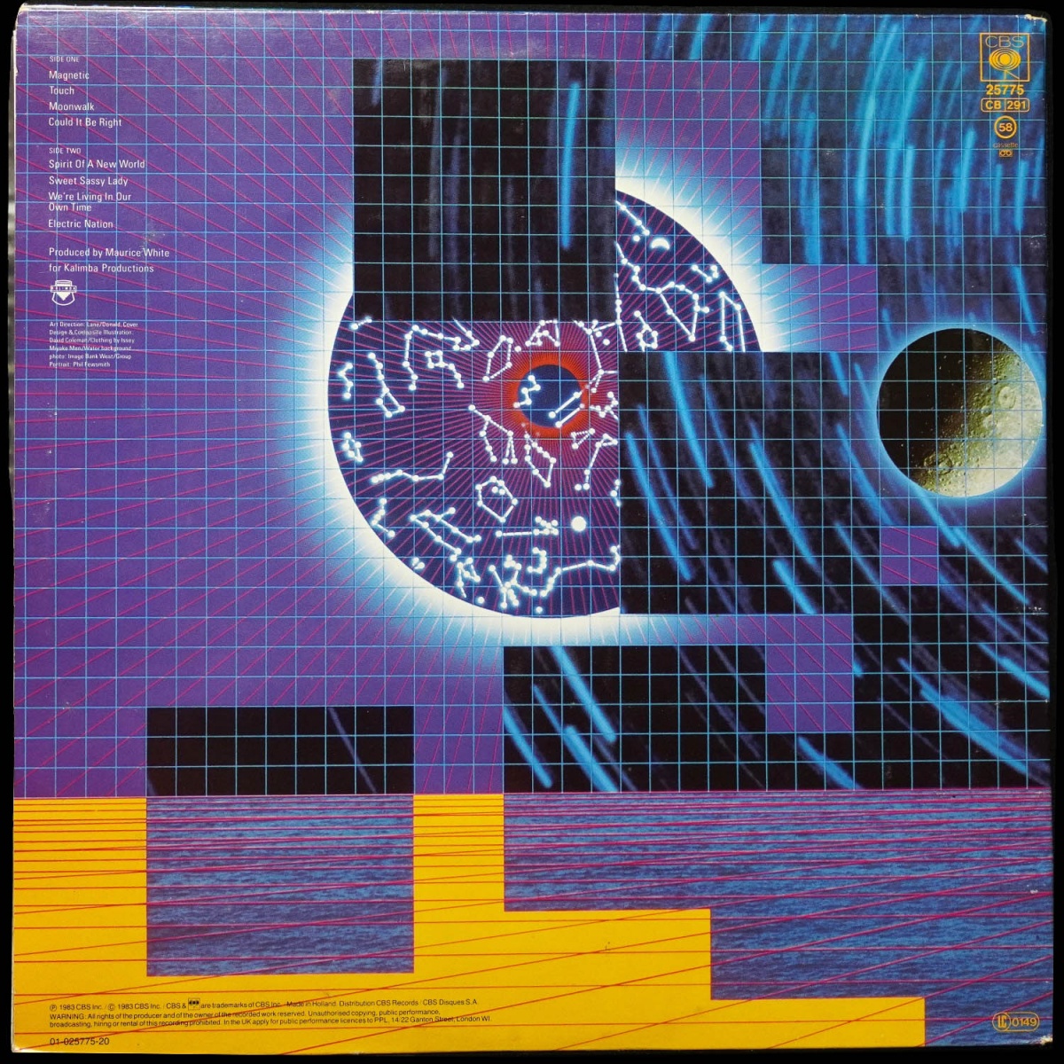 LP Earth, Wind & Fire — Electric Universe фото 3