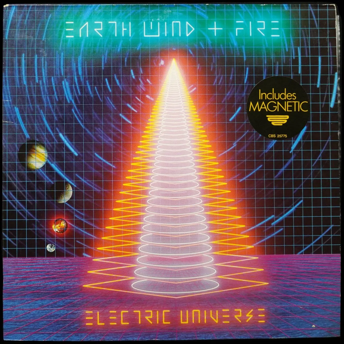 LP Earth, Wind & Fire — Electric Universe фото