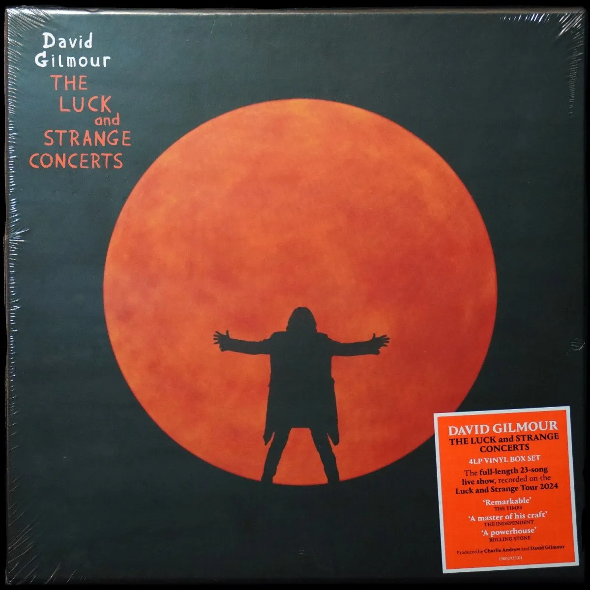 LP David Gilmour — The Luck And Strange Concerts (4LP-Box,  + буклет) фото