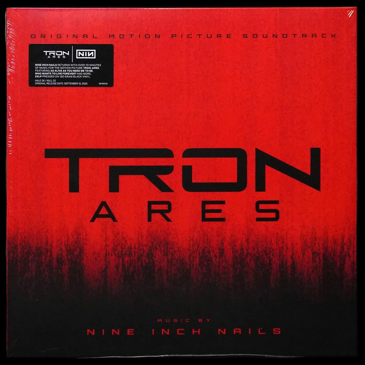 LP Nine Inch Nails — Tron: Ares (Original Motion Picture Soundtrack) (2LP) фото