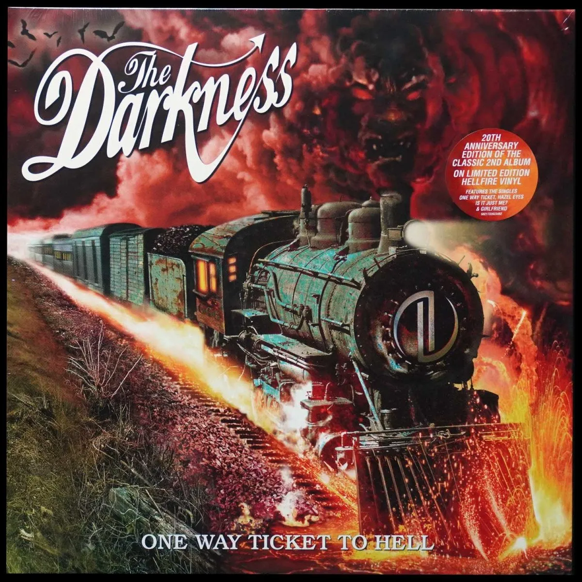LP Darkness — One Way Ticket To Hell ...And Back (цветной винил) фото