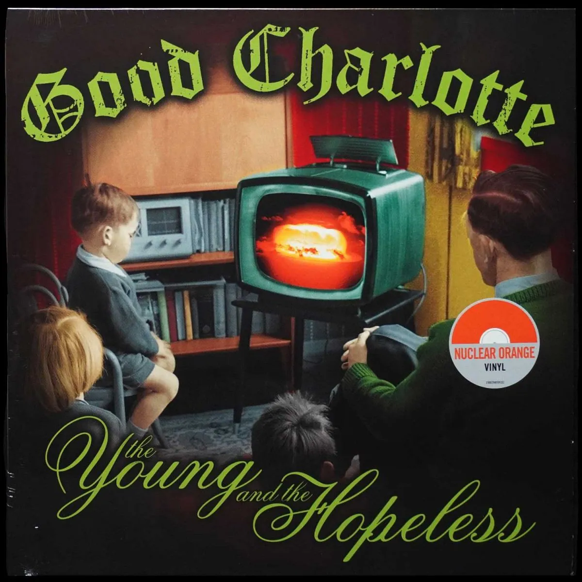 LP Good Charlotte — Young And The Hopeless (цветной винил) фото