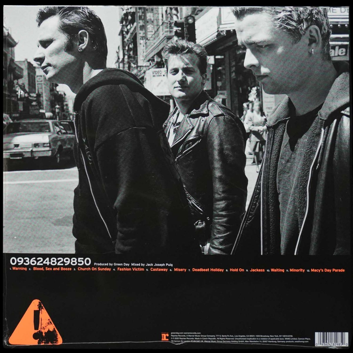 LP Green Day — Warning: (цветной винил) фото 2