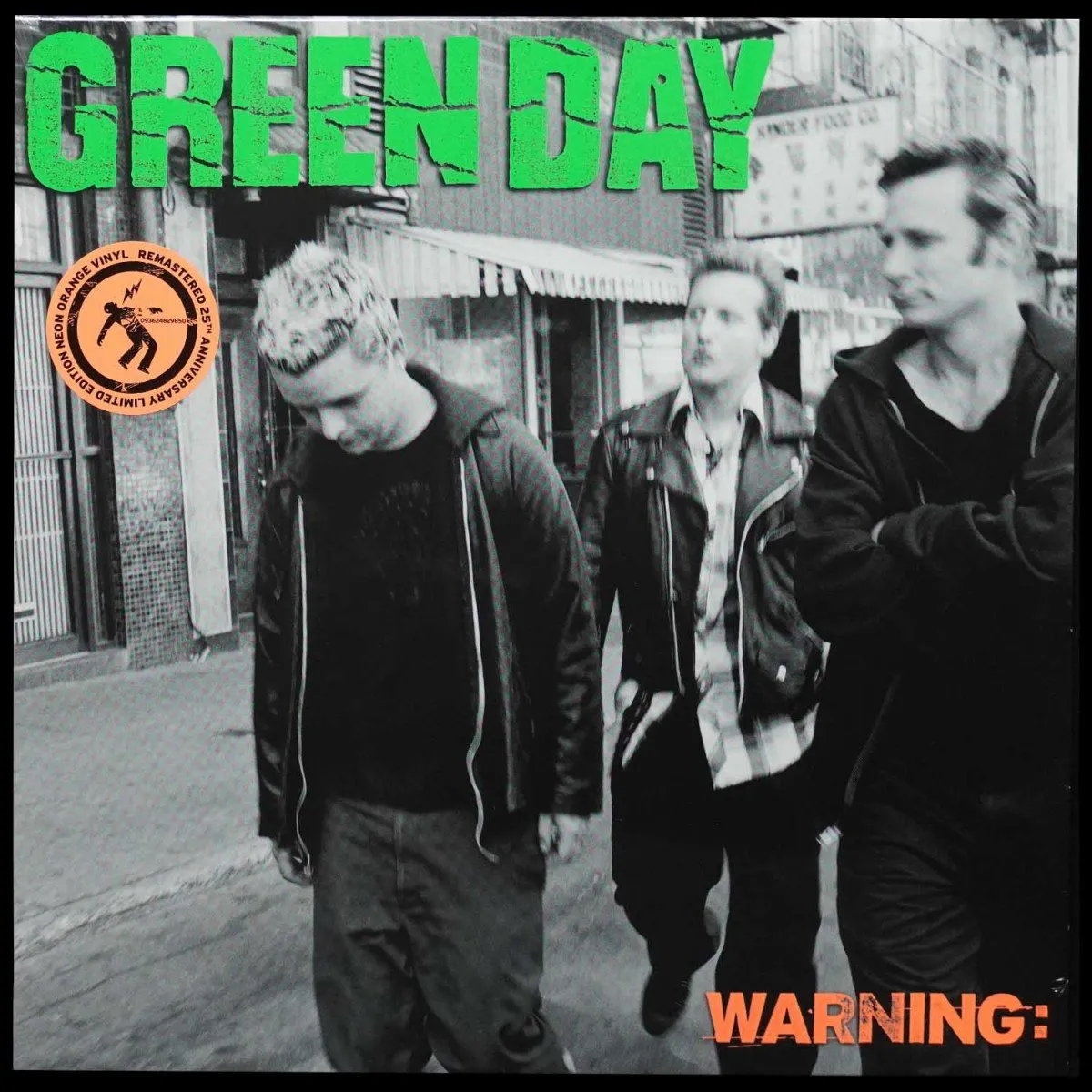 LP Green Day — Warning: (цветной винил) фото