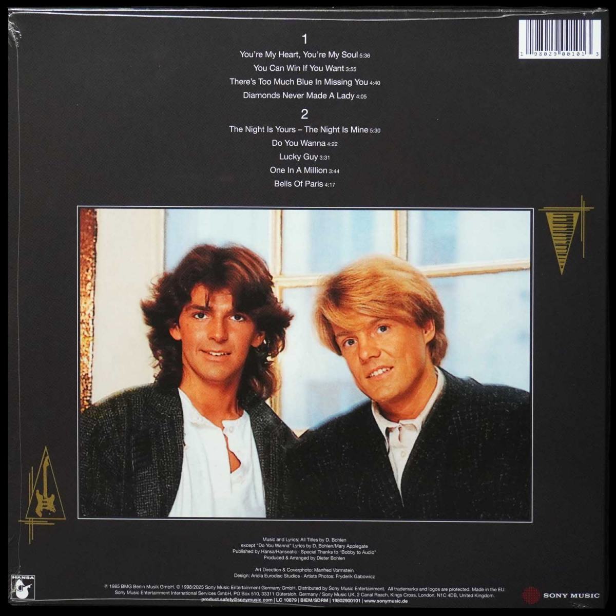 LP Modern Talking — 1st Album (цветной винил) фото 2