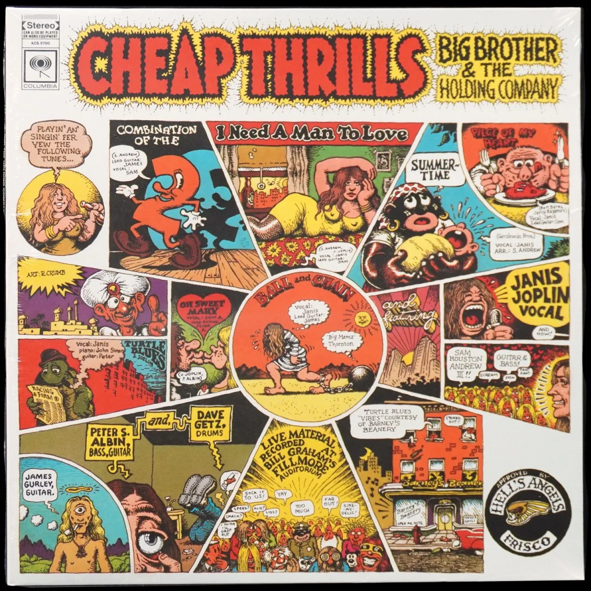LP Big Brother & Holding Company — Cheap Thrills фото