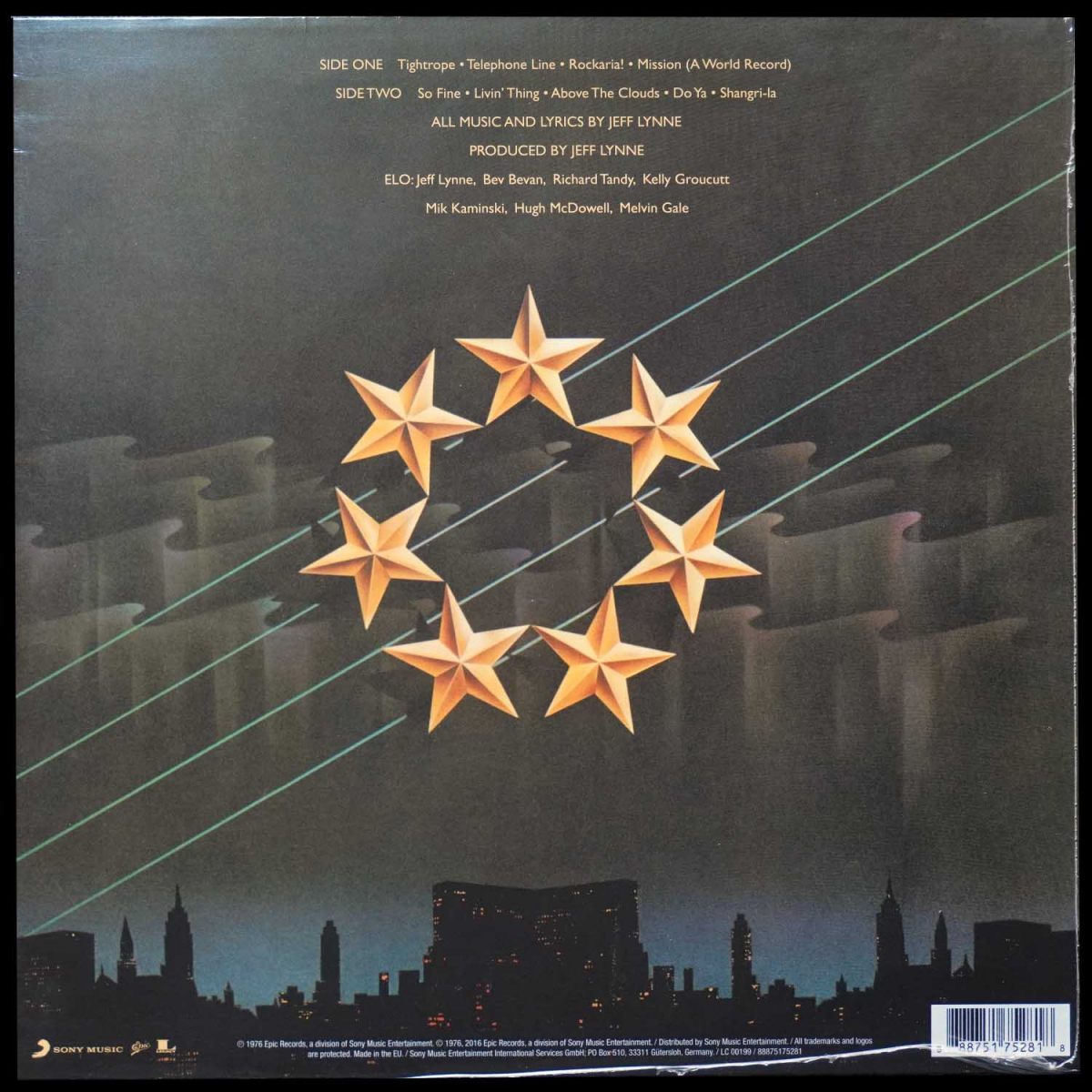 LP Electric Light Orchestra — A New World Record фото 2