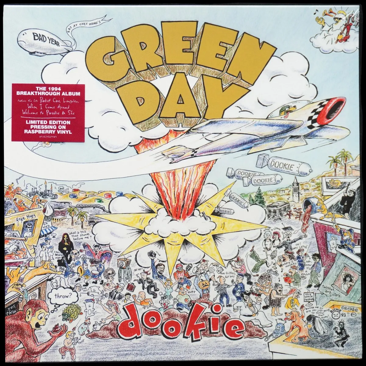 LP Green Day — Dookie (цветной винил) фото