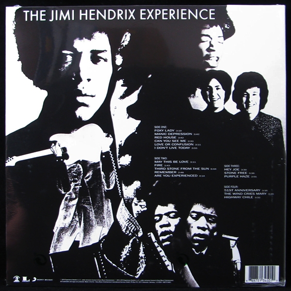 LP Jimi Hendrix Experience — Are You Experienced (2LP, + буклет) фото 2