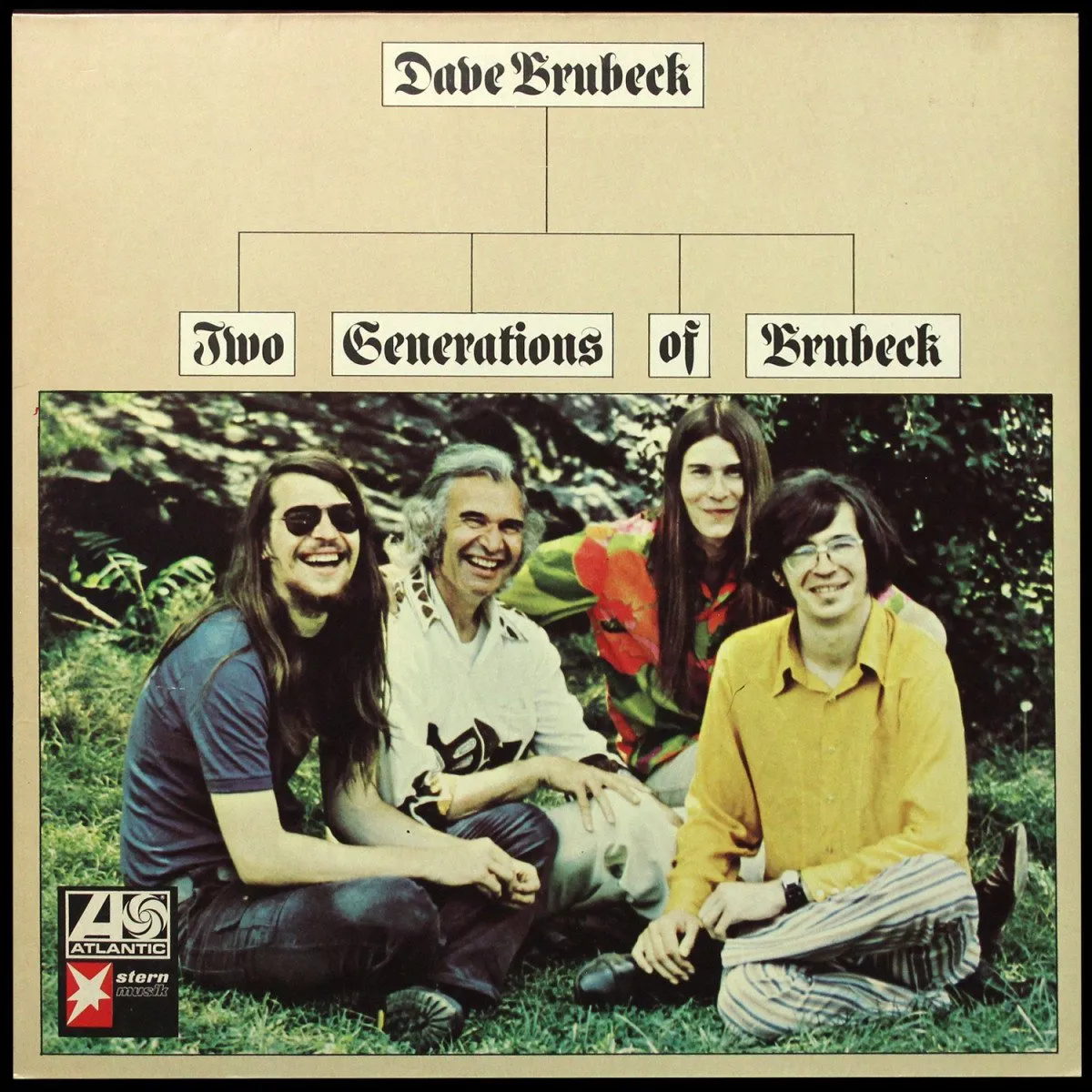 LP Dave Brubeck — Two Generations Of Brubeck (клубное издание) фото