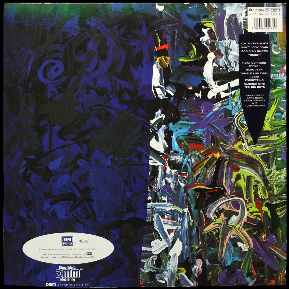 LP David Bowie — Tonight фото 2