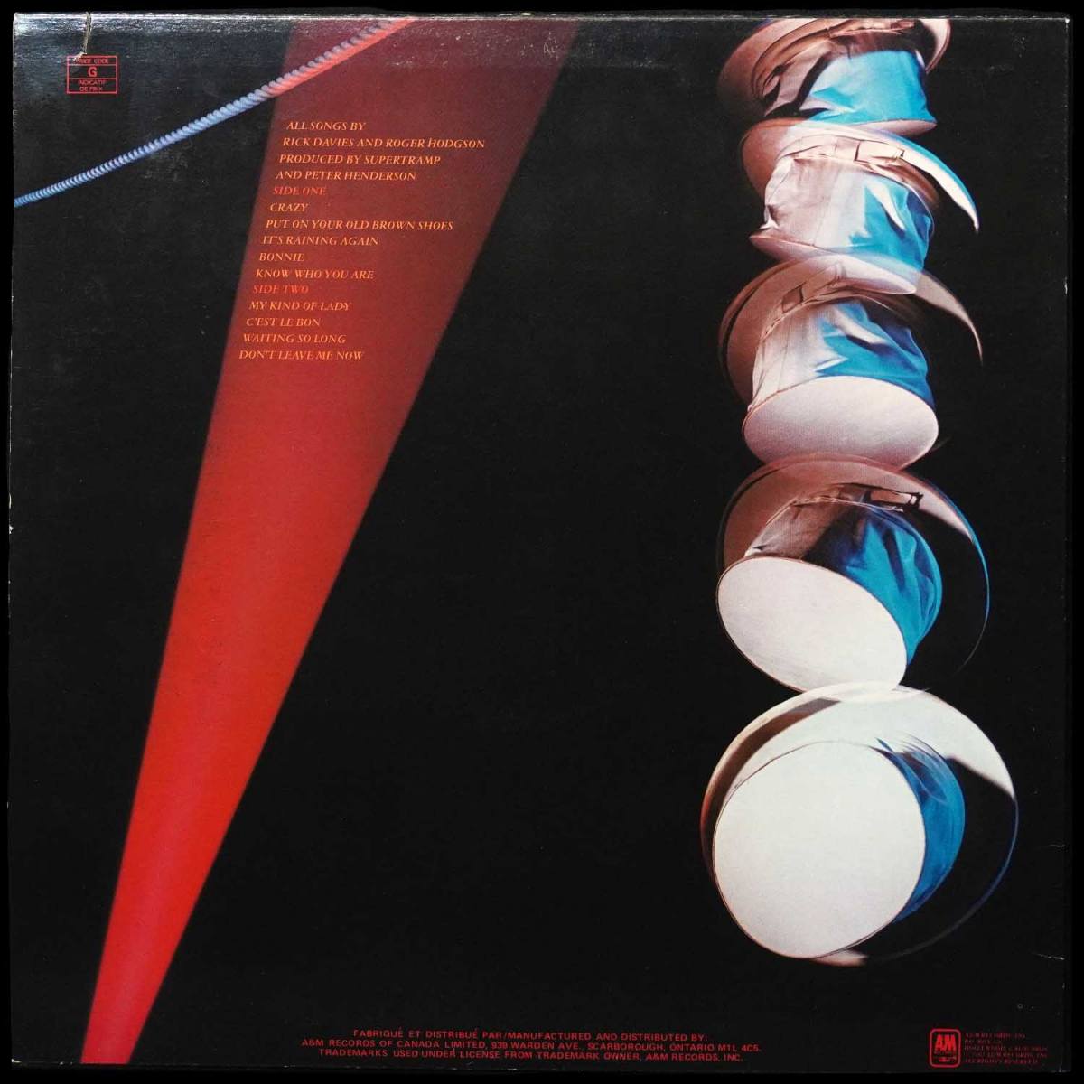 LP Supertramp — Famous Last Words фото 2