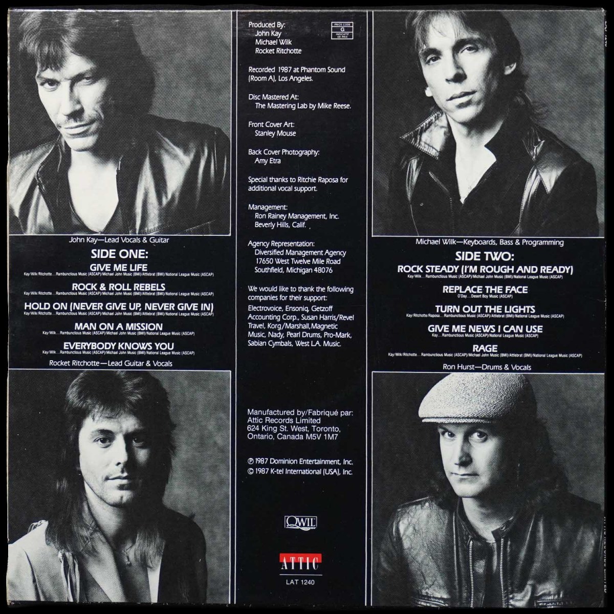 LP John Kay — Rock & Roll Rebels фото 2