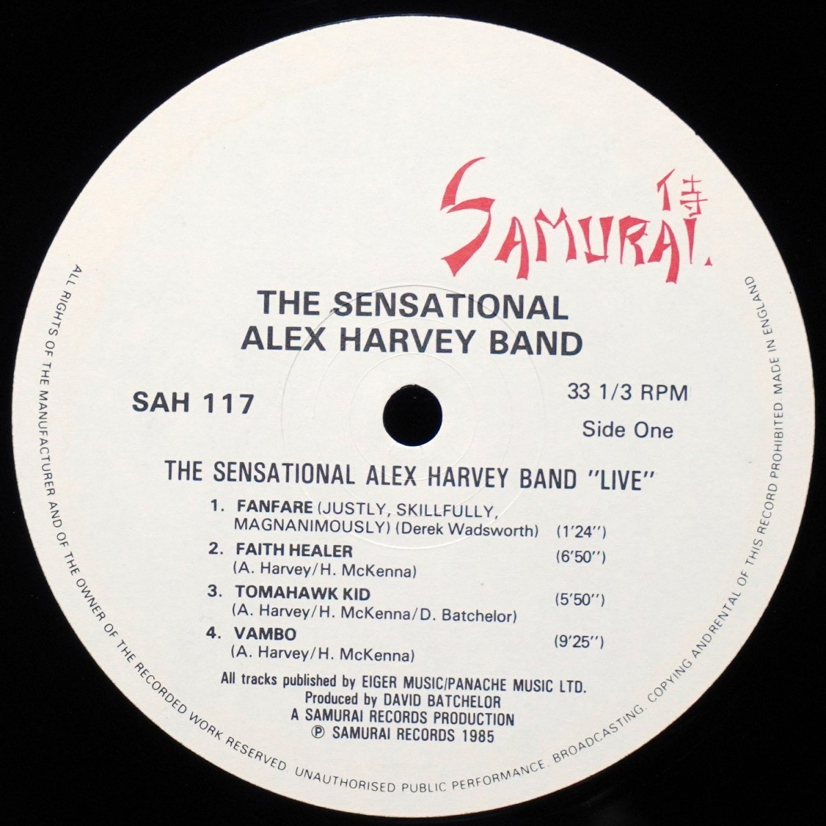 LP Sensational Alex Harvey Band — Live фото 2