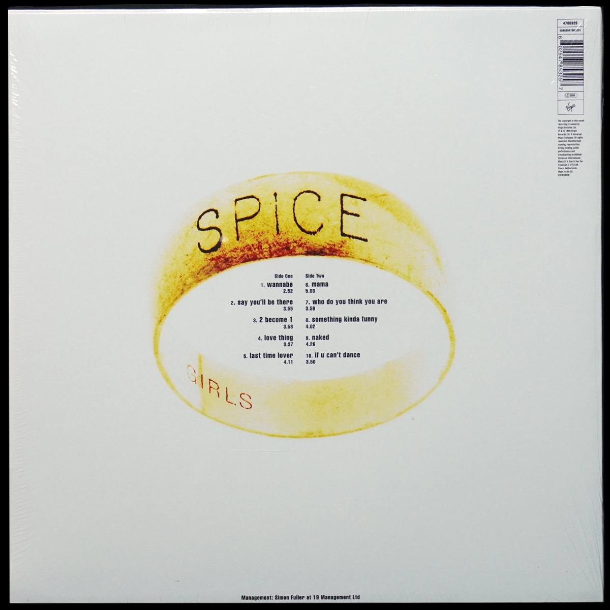 LP Spice Girls — Spice фото 2