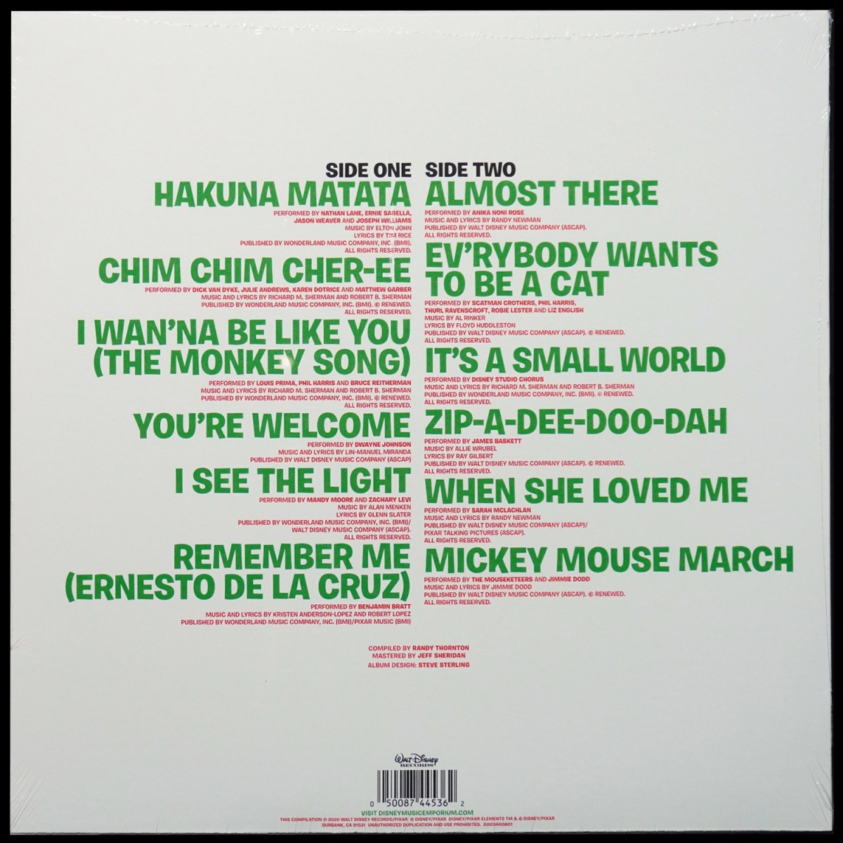 LP V/A — Disney Ultimate Hits Vol. 2 фото 2