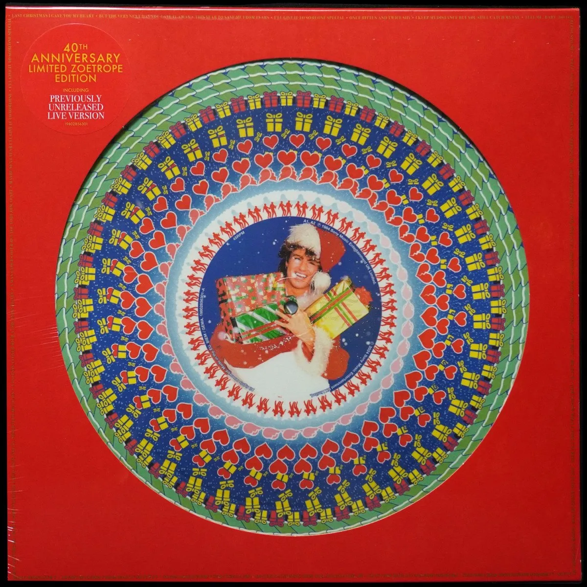 LP Wham! — Last Christmas (picture disc (пикчер диск), EP (мини-альбом)) фото