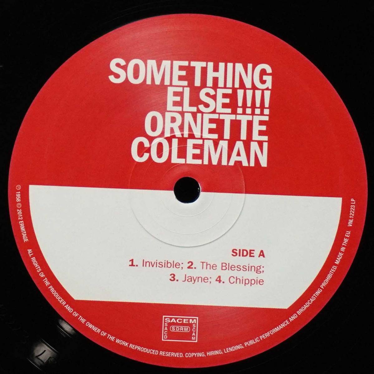 LP Ornette Coleman — Something Else!!!! фото 3