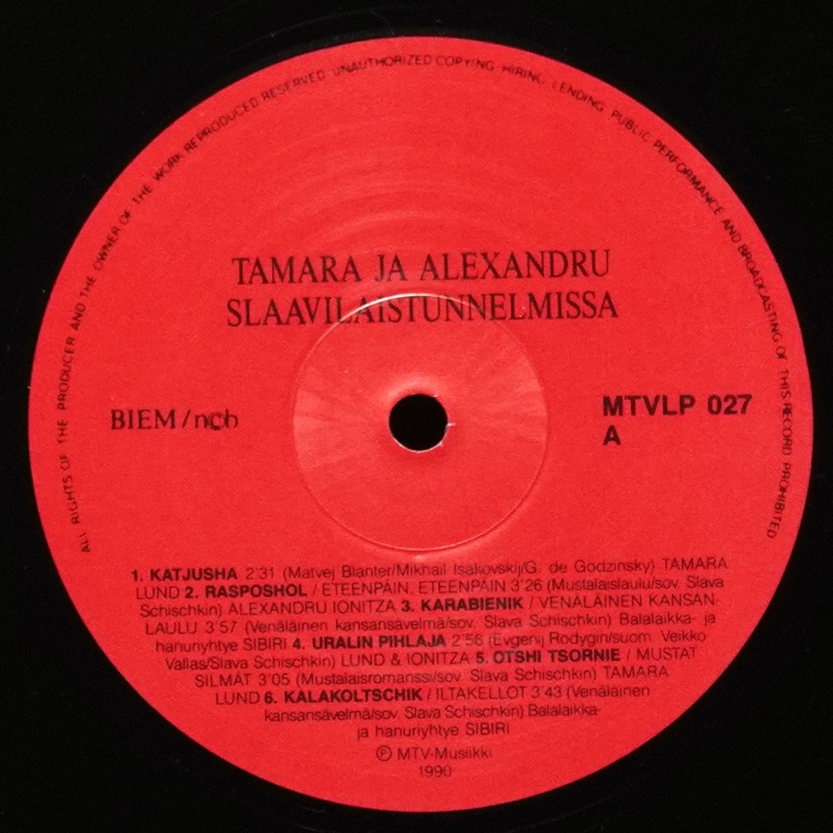LP Tamara Lund — Slaavilaistunnelmissa фото 2