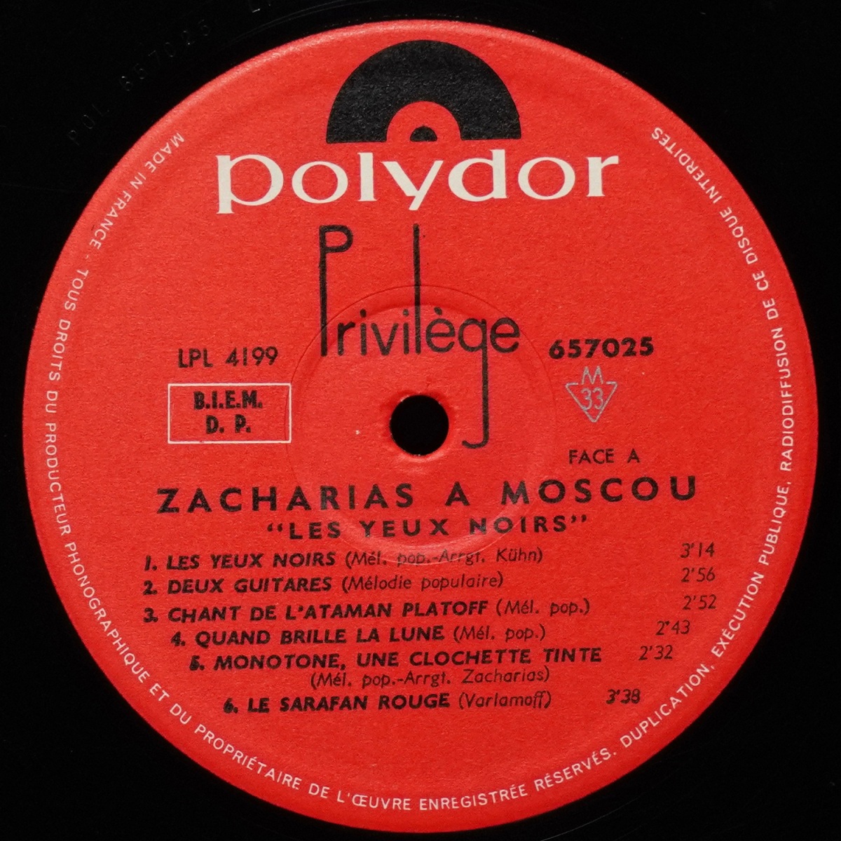 LP Helmut Zacharias — Zacharias A Moscou фото 2