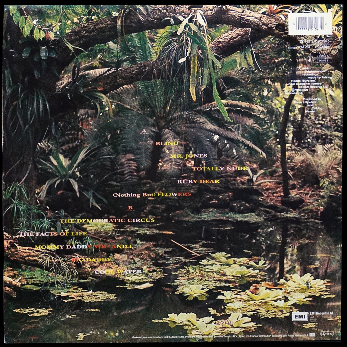 LP Talking Heads — Naked фото 2