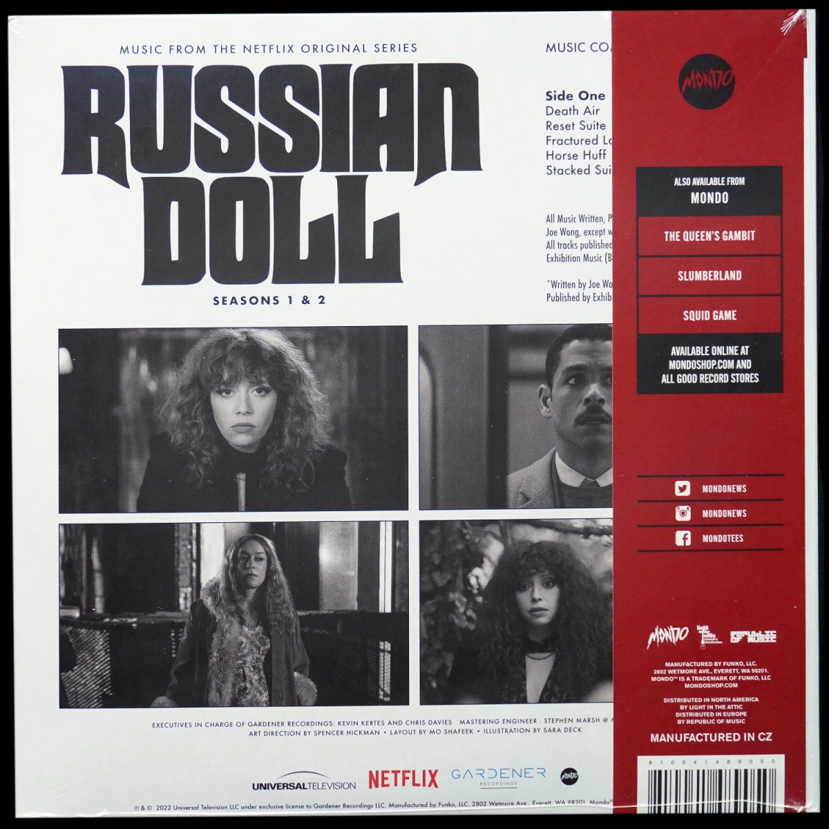 LP Joe Wong — Russian Doll: Seasons 1 & 2 (Music from The Netflix Original Series) (цветной винил, + obi) фото 2