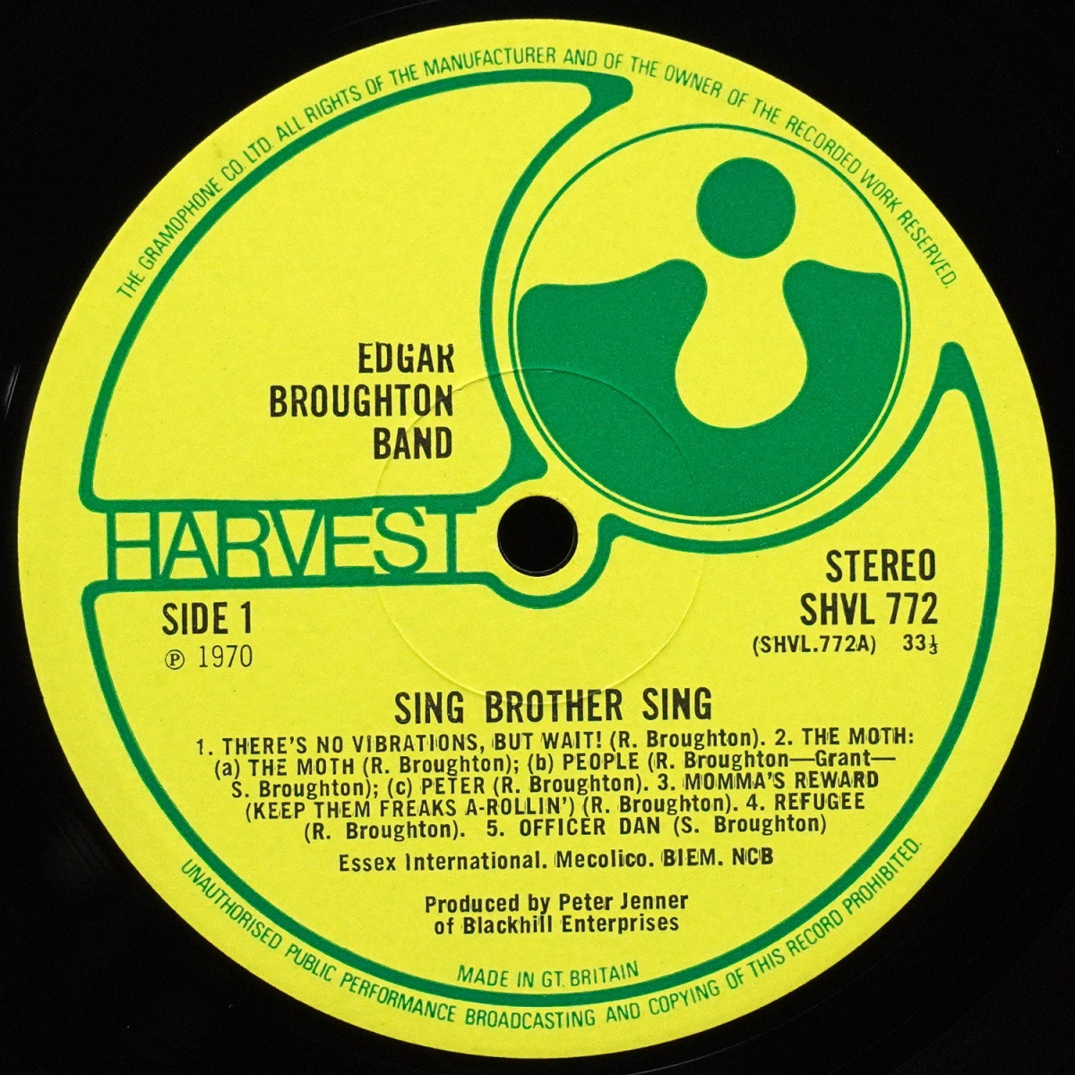 LP Edgar Broughton Band — Sing Brother Sing фото 6